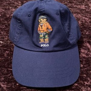 NWT Polo Chino Cap with Leather Strap